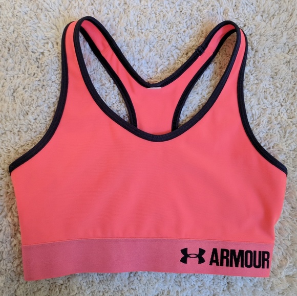 under armour mid sports bra